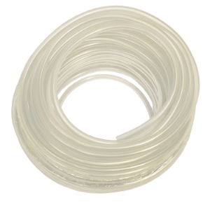 MS Tube PVC clair Flexible 6mm x 8mm au m x 30m