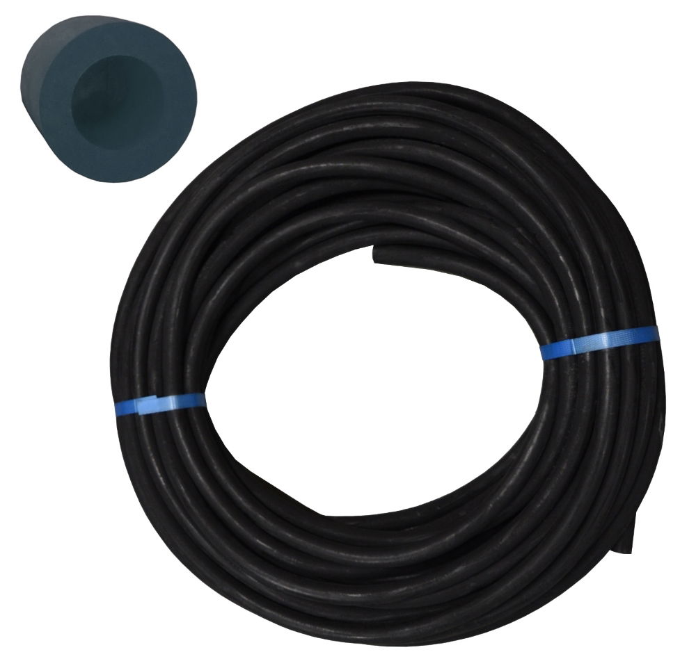 MS Rouleau Tuyau e caoutchouc 8mm x 16mm x 20m
