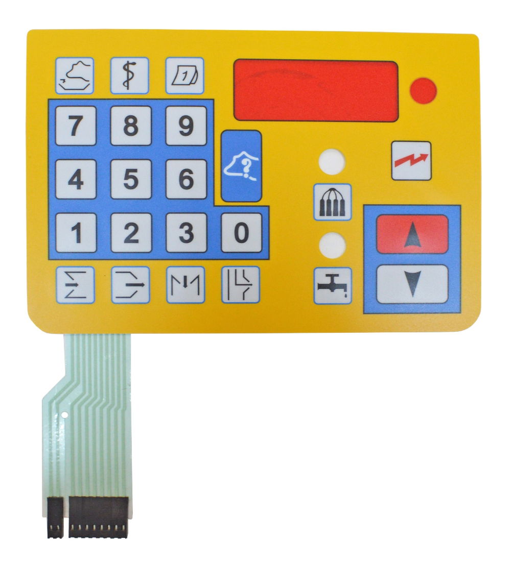 MS Membrane Keypad for Fullwood MM95 Controller