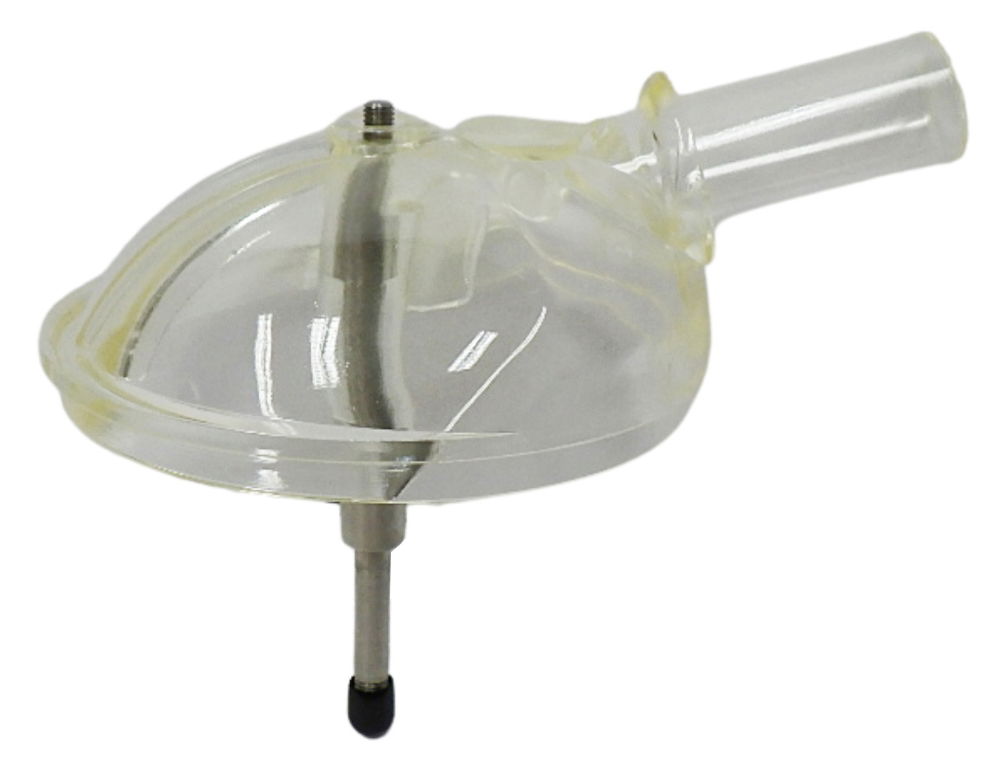 MS Bol de griffe seul Clearflow transparent (sans axe long et creux)