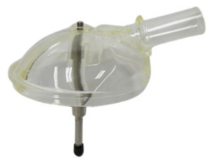 MS Bol de griffe seul Clearflow transparent (sans axe long et creux)