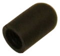MS End Tip 8mm Black 17mm long