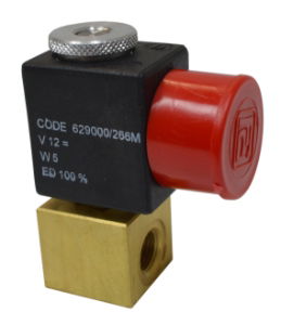 MS Electrovanne 1/8" BSP 12V 5W 2/2 N.C.