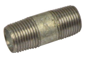 Nipple Barrel ½ inch BSP Male Galv