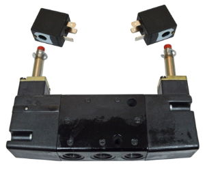 MS Distributeur pneumatique bobine jumelé 12V DC