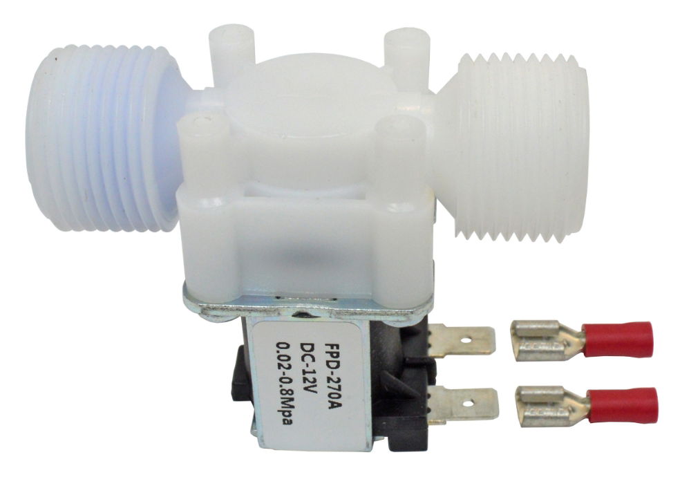 MS Electrovalve 3/4BSP 12VDC NC (borne a poussoir)