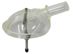 MS Bol de griffe seul Clearflow transparent (axe long et creux)